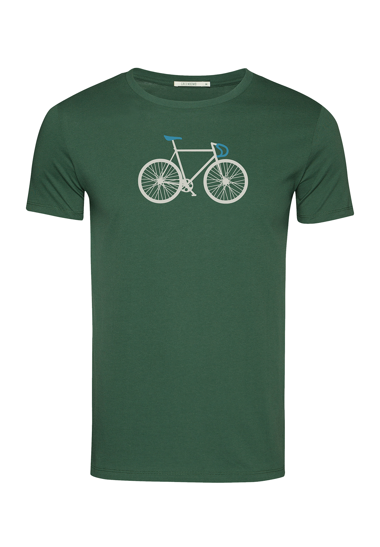 T-Shirt Bike Two Guide Bottle Green