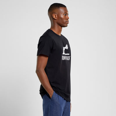 T-Shirt Stockholm The Knotted Gun Black
