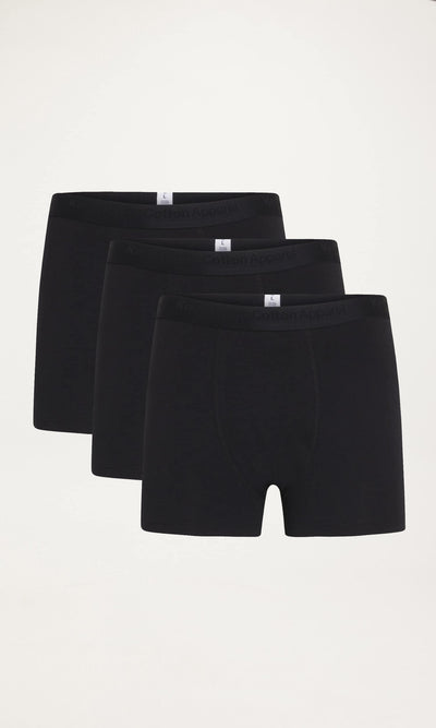 Unterhose  Maple 3-pack Trunks Black Jet
